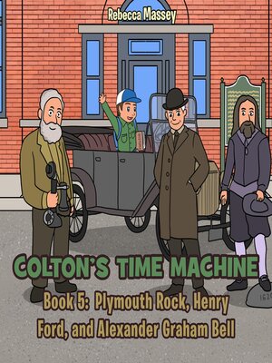 cover image of COLTON'S TIME MACHINE Rebecca Massey Book 5